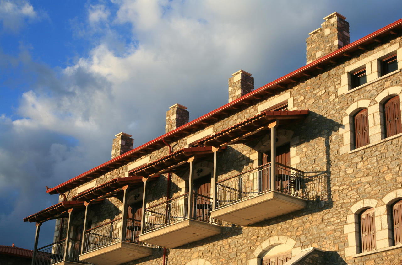Arhontiko Parnona Hotel Karyes ภายนอก รูปภาพ